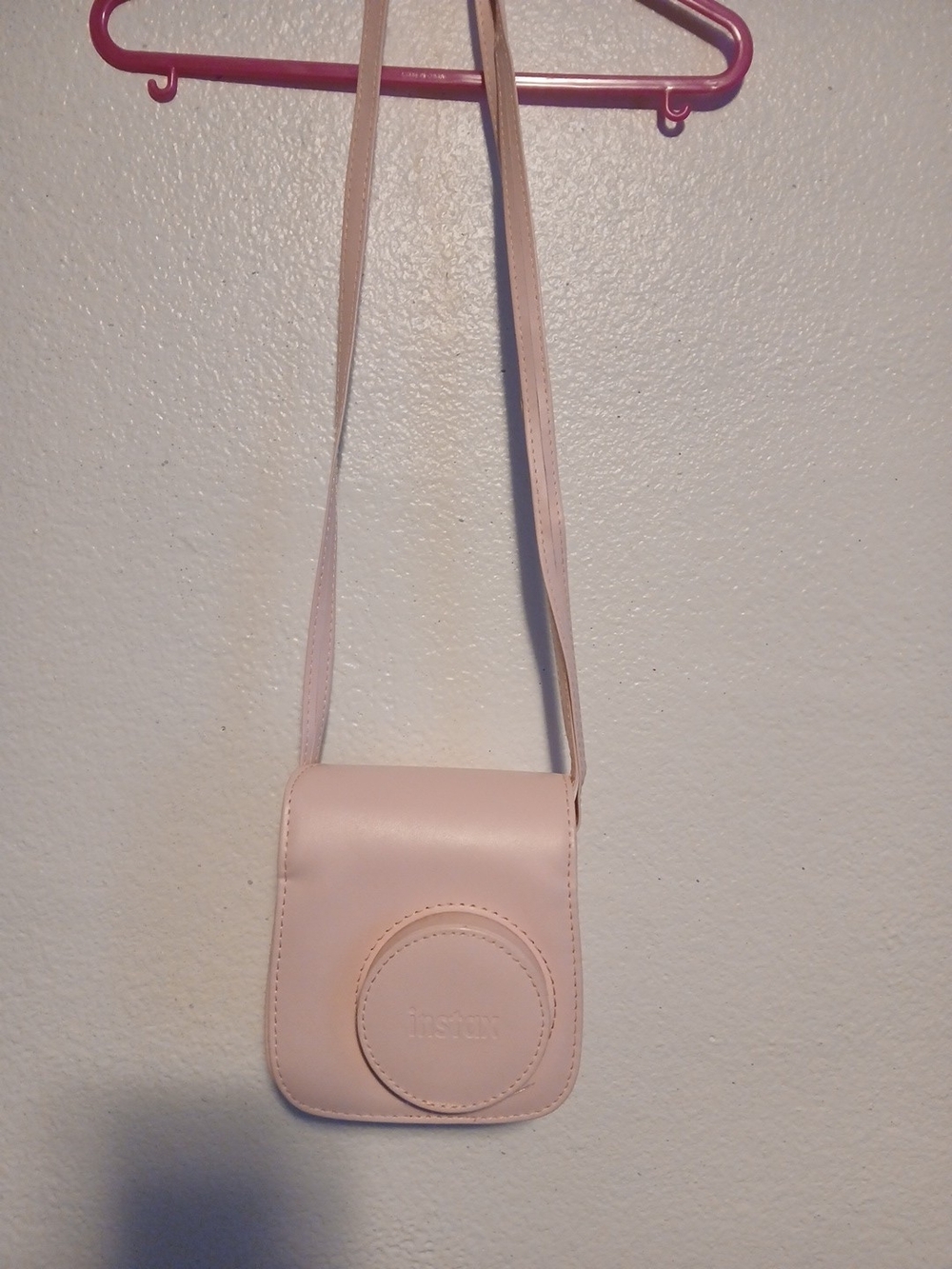 Instax Pink Crossbody Camera Bag